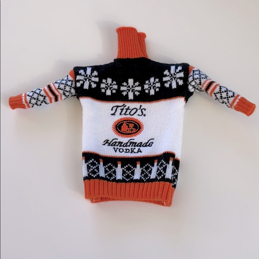 Tito’s bottle sweater